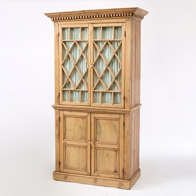 Lot 263 - Victorian Two-Door Pine Cabinet