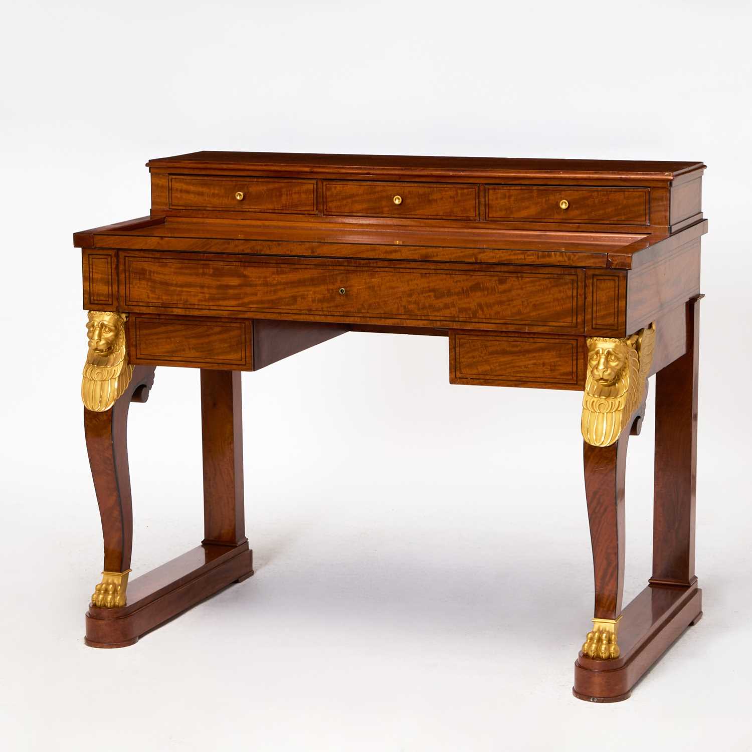 Lot 361 - Empire Ormolu-Mounted Mahogany Desk