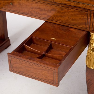 Lot 361 - Empire Ormolu-Mounted Mahogany Desk