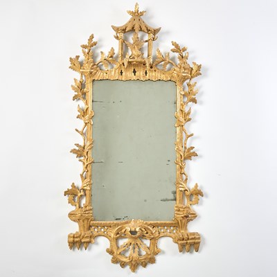 Lot 446 - George III Giltwood Mirror