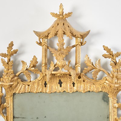 Lot 446 - George III Giltwood Mirror