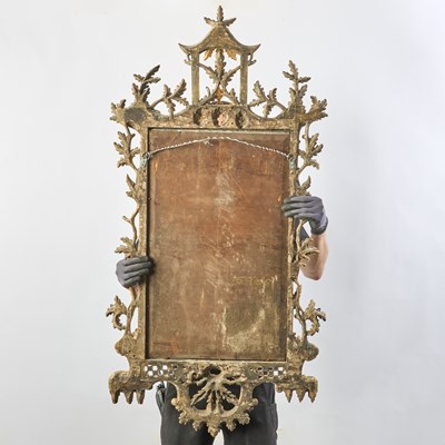 Lot 446 - George III Giltwood Mirror