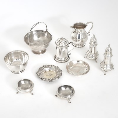 Lot 103 - Group of American Sterling Silver Table Articles