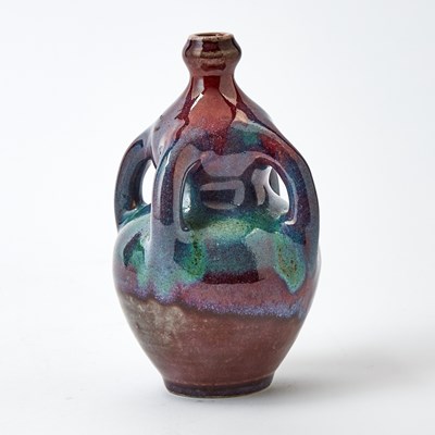 Lot 230 - Ernest Chaplet Art Nouveau Glazed Porcelain Vase