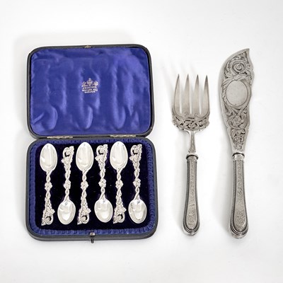 Lot 114 - Group of Victorian Sterling Silver Flatware