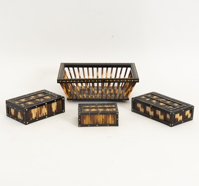 Lot 19 - Group of Porcupine Quill Articles