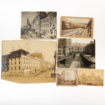 Lot 359 - Photographs of NYC boats, automobiles, and railroads
