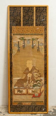 Lot 29 - Japanese School Painting of a Monk