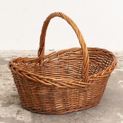 Lot 166 - Oversized Rattan Basket