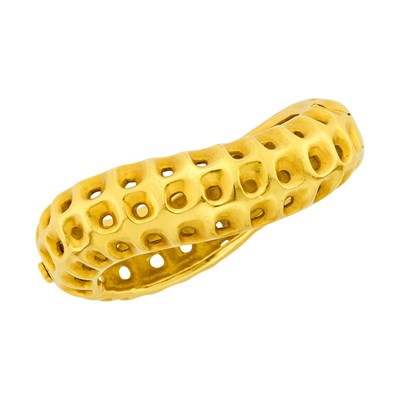 Lot 140 - Angela Cummings Gold Bangle Bracelet