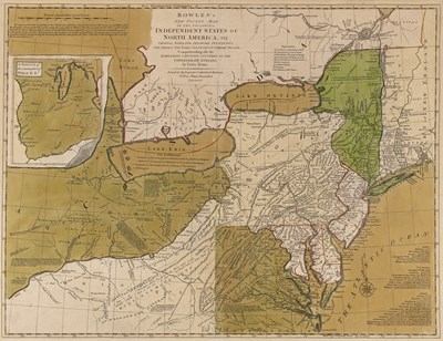 Lot 214 - The Carrington Bowles piracy of Evans, published after the Treaty of 1783