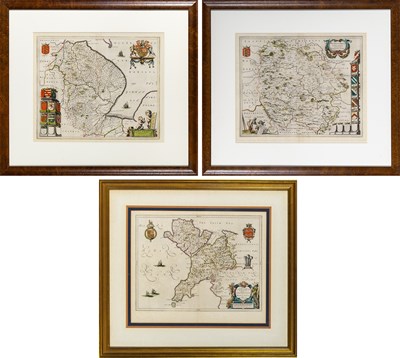 Lot 204 - Three Dutch maps of English Counties