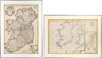 Lot 205 - Two 17th century maps of Ireland