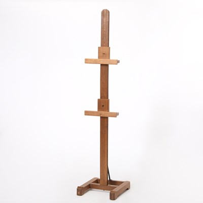 Lot 201 - Art Deco Oak Artist Easel