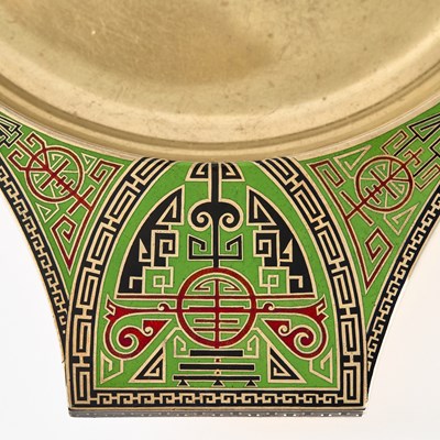 Lot 65 - Rare Russian Silver-Gilt and Champlevé Enamel Tea and Coffee Service