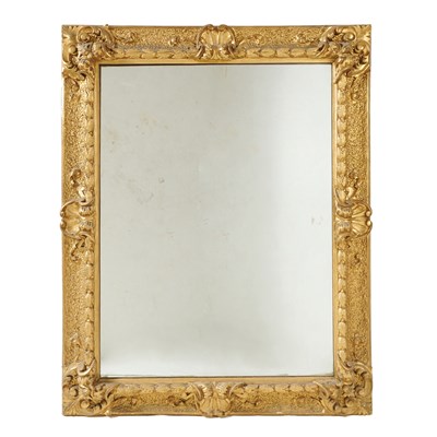 Lot 281 - Louis XVI Style Giltwood Mirror