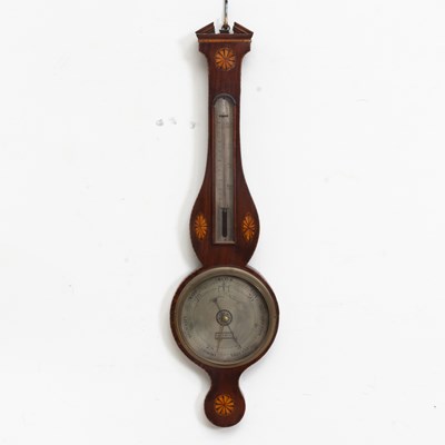 Lot 39 - Mahogany Inlaid Barometer