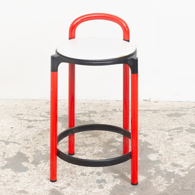 Lot 127 - Anna Castelli Ferrieri Metal and Plastic "Model 4830" Stool