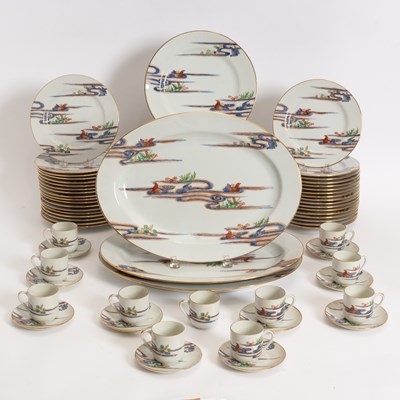 Lot 246 - Japanese Porcelain Dinner Service