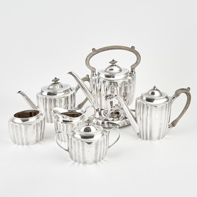 Lot 3078 - American Sterling Silver Tea and Coffee Service