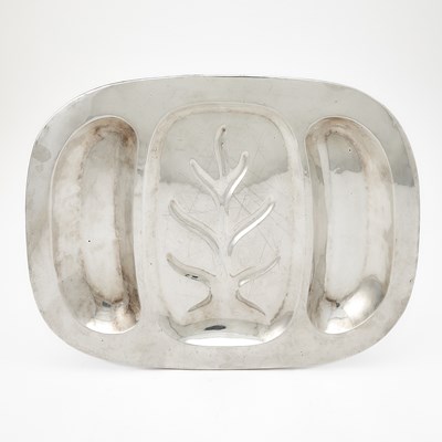 Lot 219 - Mexican Sterling Silver Well-and-Tree Platter