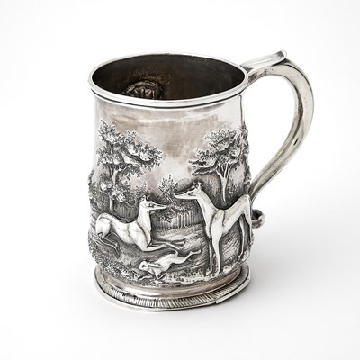 Lot 118 - George II Sterling Silver Mug