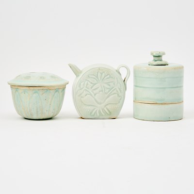 Lot 161 - Three Chinese Qingbai Articles