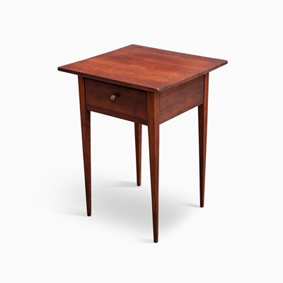 Lot 1125 - Federal Cherry One-drawer Stand