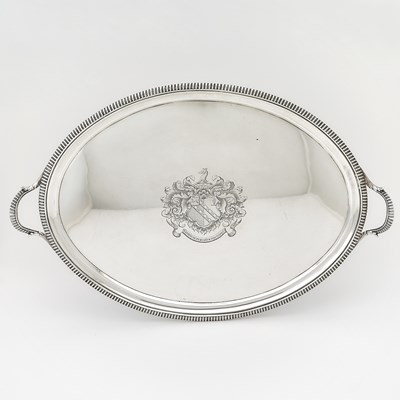 Lot 162 - George III Sterling Silver Two Handled Tray