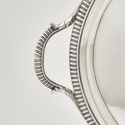 Lot 162 - George III Sterling Silver Two Handled Tray