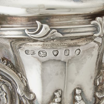 Lot 178 - Victorian Sterling Silver Covered Two Handled Cup