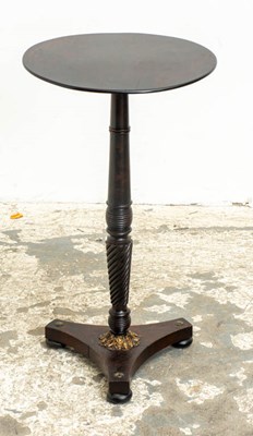 Lot 55 - Regency Style Stained Wood Occasional Table