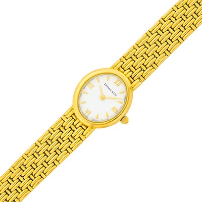 Lot 1005 - Tiffany & Co. Gold Wristwatch