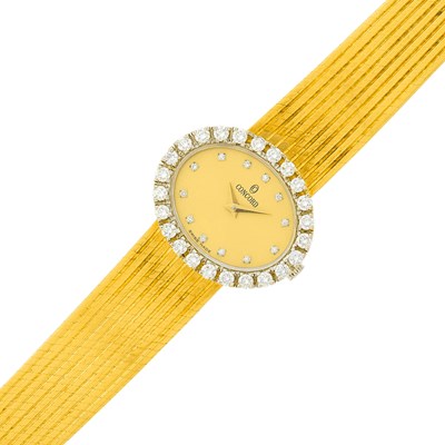 Lot 1010 - Concord Gold and Diamond Wristwatch