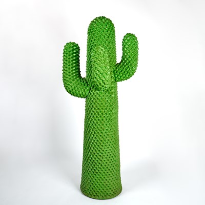 Lot 65 - Guido Drocco and Franco Mello for GUFRAM Green Foam Cactus Hat Stand