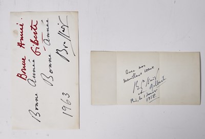 Lot 14 - Inscribed by Brassai and with two signed photographs laid-in