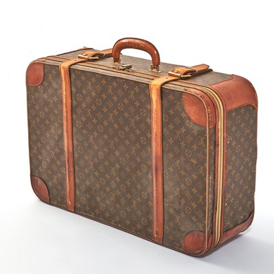 Lot 204 - Louis Vuitton Monogram Canvas and Leather Softcase Suitcase