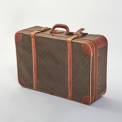 Lot 209 - Louis Vuitton Monogram Canvas and Leather Softcase Suitcase
