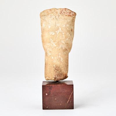 Lot 88 - Greek Large Cycladic Marble Head