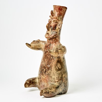 Lot 91 - Group of Five Pre-Columbian Pottery Figures