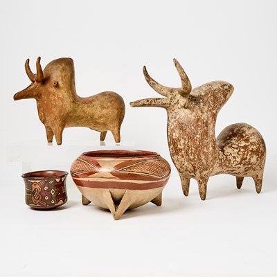 Lot 92 - Group of Pre-Colombian Vessels