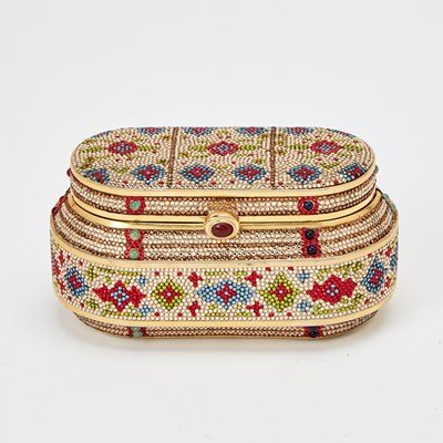 Lot 1233 - Judith Leiber Rhinestone Purse