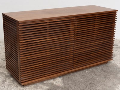 Lot 134 - Design Within Reach Mid-Century Style Media Cabinet
