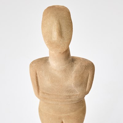 Lot 89 - Greek Cycladic Marble Idol
