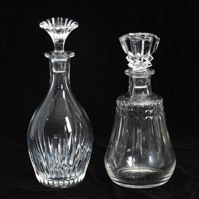 Lot 118 - Two Baccarat Glass Decanters