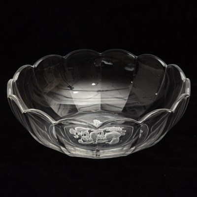 Lot 123 - Val Saint Lambert Glass Bowl