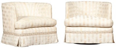 Lot 149 - Pair of Upholstered Tub Chairs