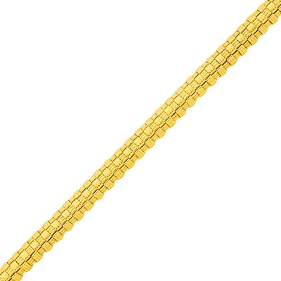 Lot 117 - Cartier Paris Gold Bracelet