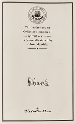 Lot 48 - Nelson Mandela's Long Walk to Freedom, signed