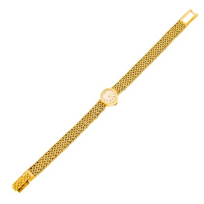 Lot 1067 - Jaeger LeCoultre Lady's Gold Wristwatch